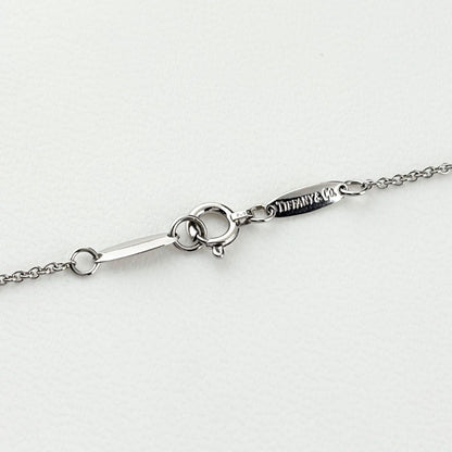 Tiffany & Co Teardrop Necklace Platinum Pendant Elsa Peretti — view 4