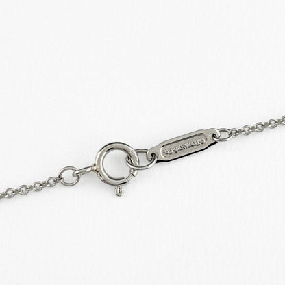 Tiffany & Co Fleur de Lis Stem Necklace Pendant Melee Diamond — view 5