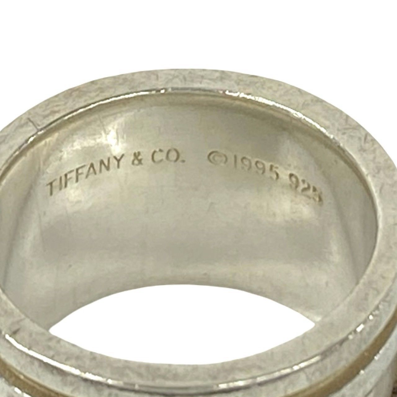 Tiffany & Co Vintage Atlas Wide Ring 925 Silver — view 3