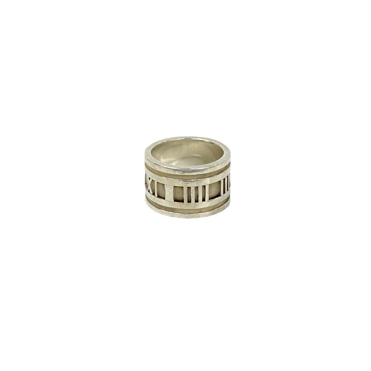 Tiffany & Co Vintage Atlas Wide Ring 925 Silver — view 5