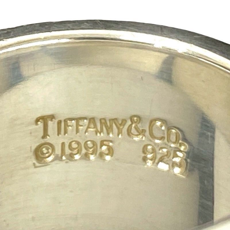 Tiffany & Co Vintage Atlas Wide Ring 925 Sterling Silver — view 3