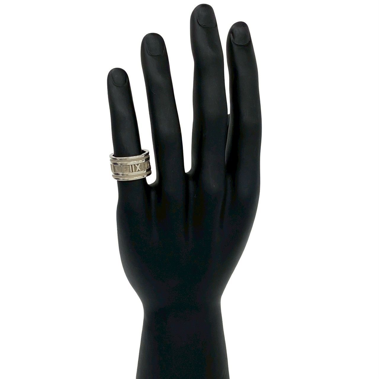 Tiffany & Co Vintage Atlas Wide Ring 925 Sterling Silver — view 2