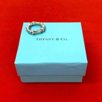 Tiffany & Co Vintage Bamboo 925 Ring Silver