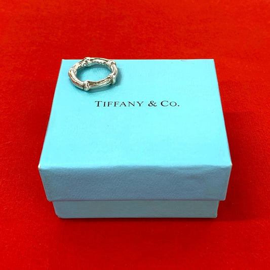 Tiffany & Co Vintage Bamboo 925 Ring Silver