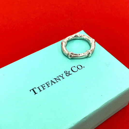 Tiffany & Co Bamboo 925 Sterling Silver Ring