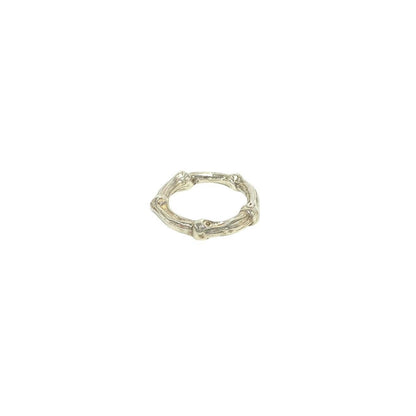 Tiffany & Co Bamboo 925 Sterling Silver Ring — view 5