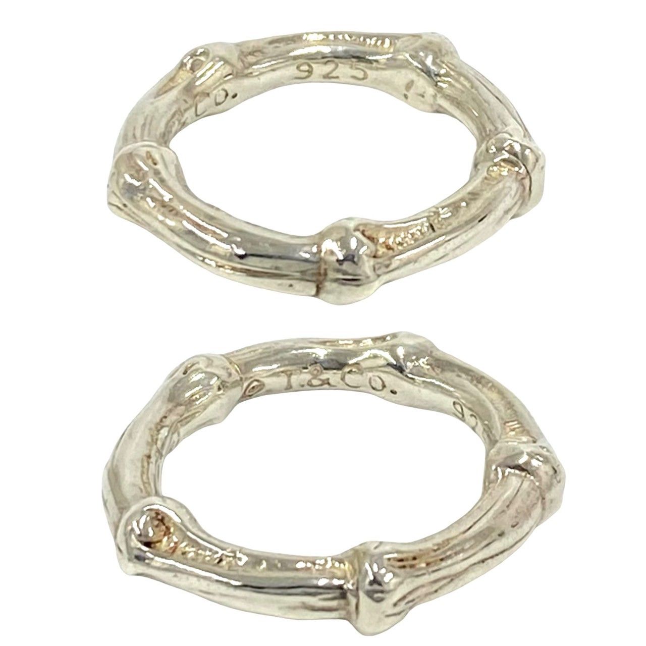 Tiffany & Co Bamboo 925 Sterling Silver Ring — view 3