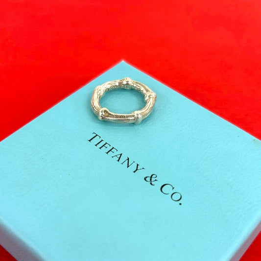 Tiffany & Co Bamboo 925 Sterling Silver Ring