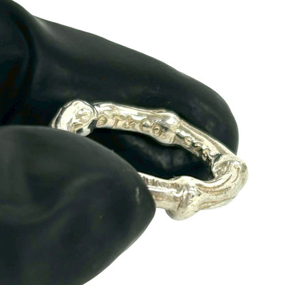 Tiffany & Co Bamboo 925 Sterling Silver Ring — view 3