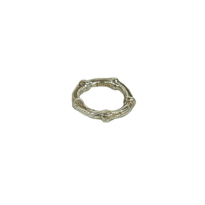 Tiffany & Co Bamboo 925 Sterling Silver Ring — view 6