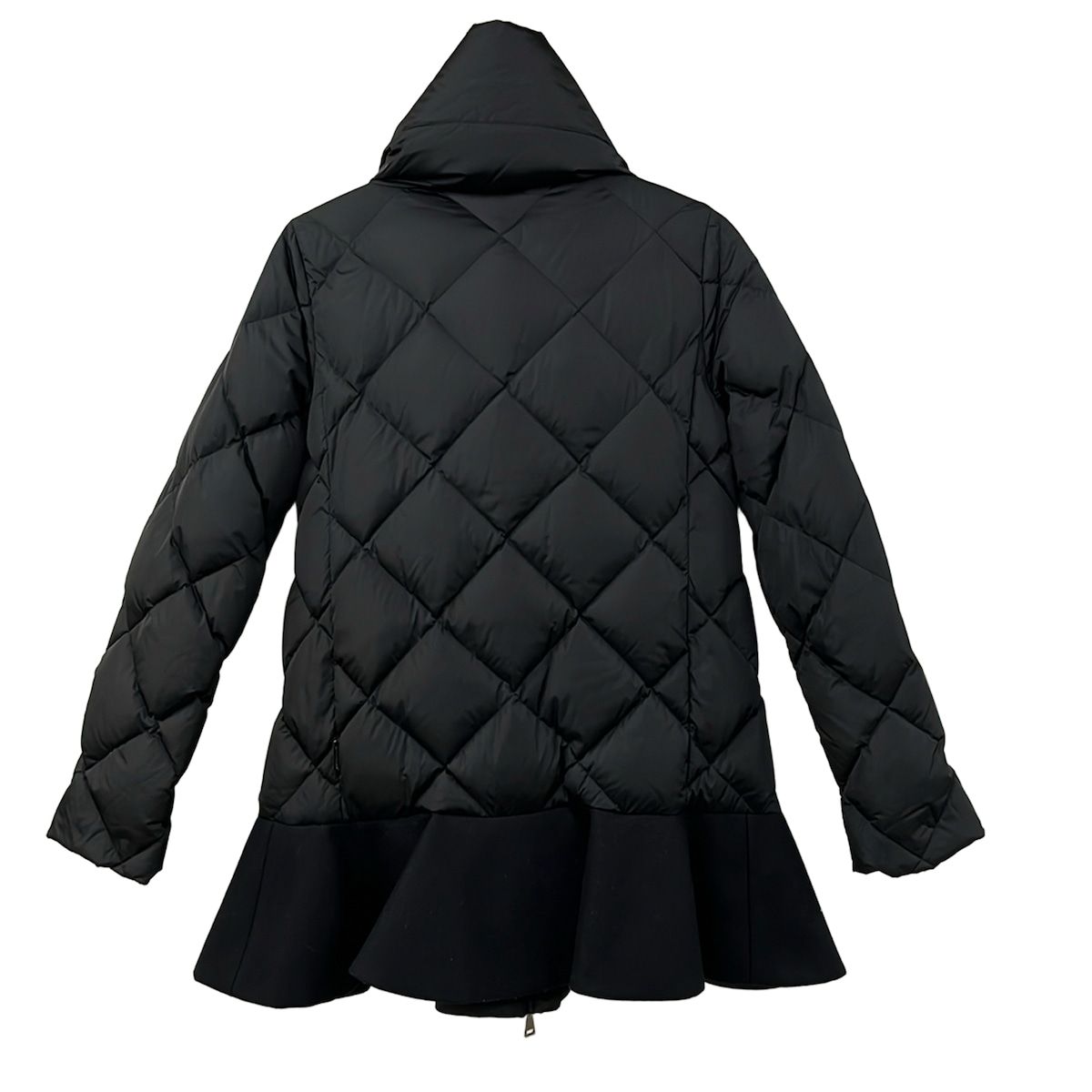 Moncler Down Jacket Coat 0 XS Vouglans Black Long Sleeve Winter — view 2