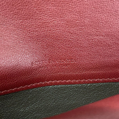 Bottega Veneta Wallet Intrecciato Red Leather — view 5