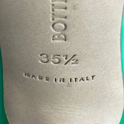 Bottega Veneta Mules 35.5 Green Leather — view 6