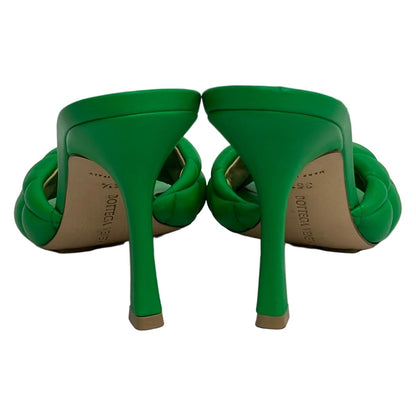 Bottega Veneta Mules 35.5 Green Leather — view 3