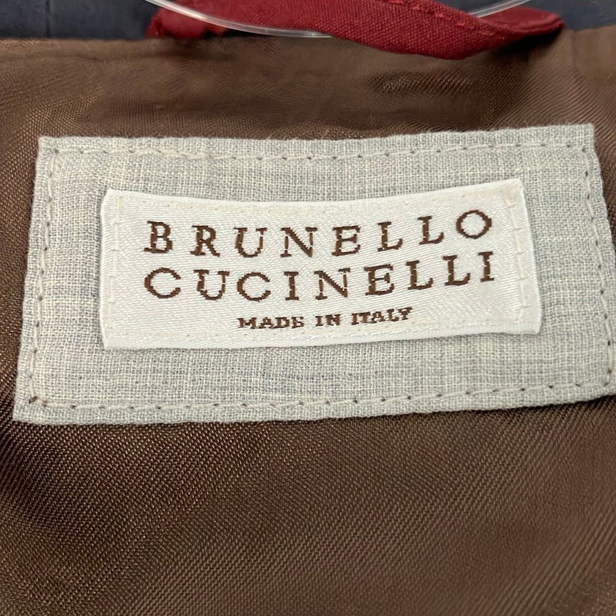 Brunello Cucinelli Coat M Navy Long Sleeve Spring Autumn Zip Up — view 3