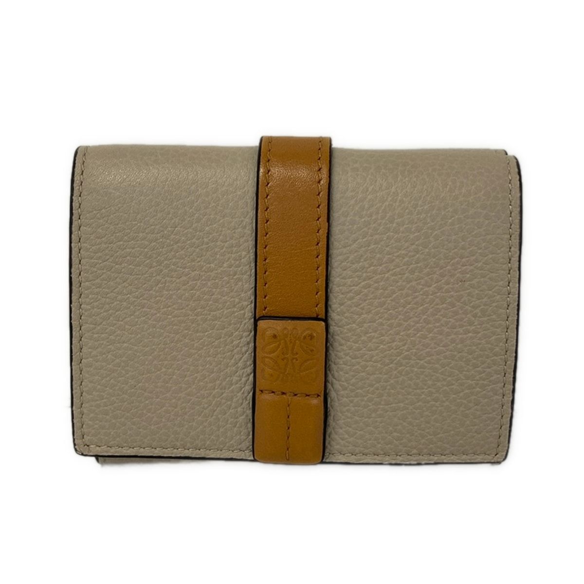 Loewe Trifold Wallet Light Oats Honey