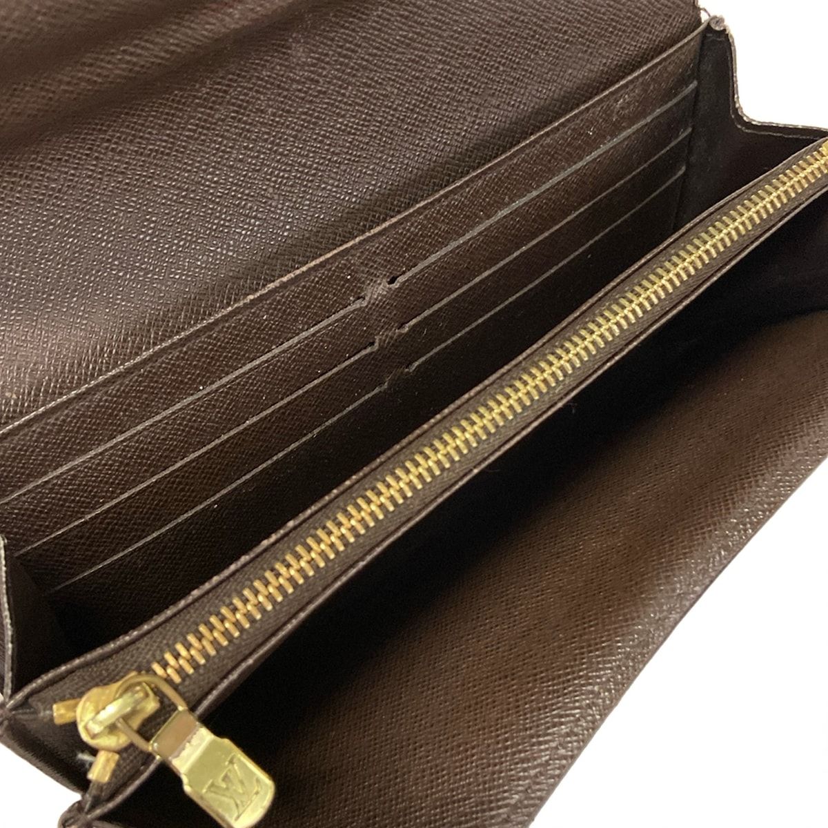 Louis Vuitton Wallet Damier Portefeuille Sarah Nm2 Ebene Initial — view 4