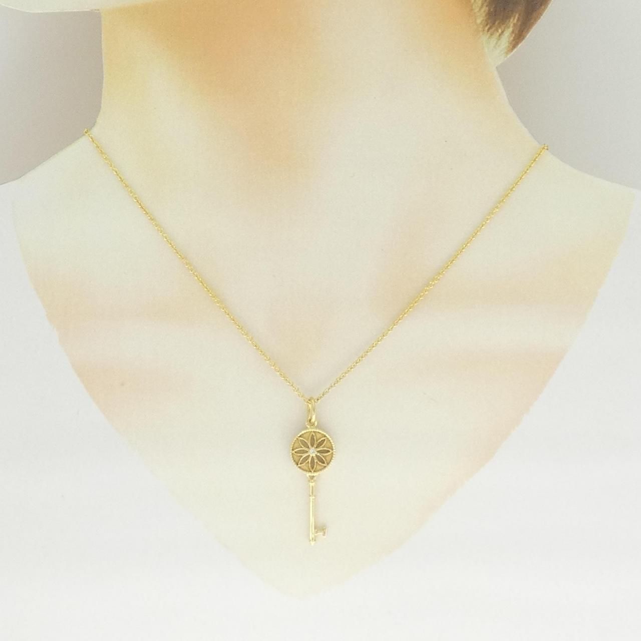 Tiffany & Co Daisy Key Necklace — view 6