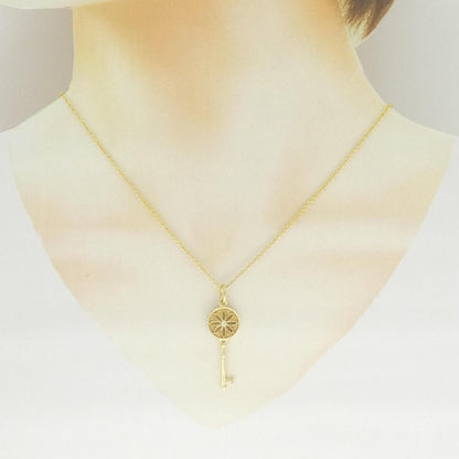 Tiffany & Co Daisy Key Necklace — view 6