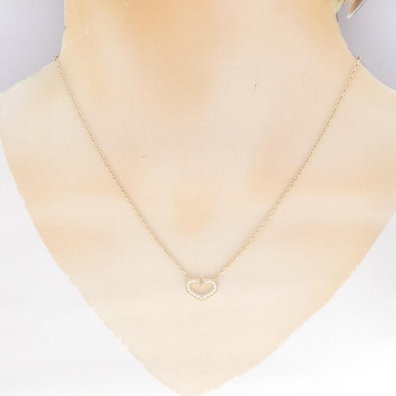 Cartier C Necklace Gold — view 6