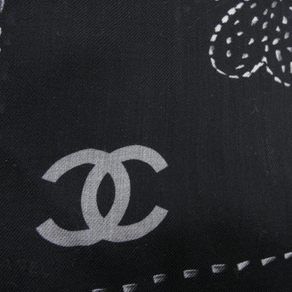Chanel Stole Scarf Black — view 4