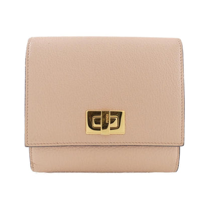 Fendi Peekaboo Wallet Gold