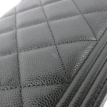 Chanel Line Chain Shoulder Bag Black — view 5