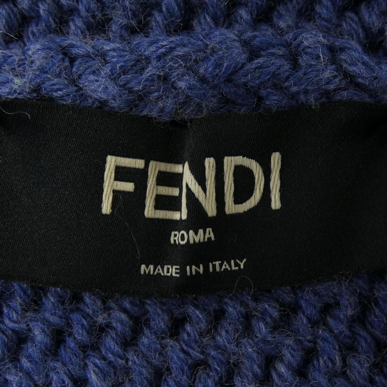 Fendi Knit Sweater Gray — view 4