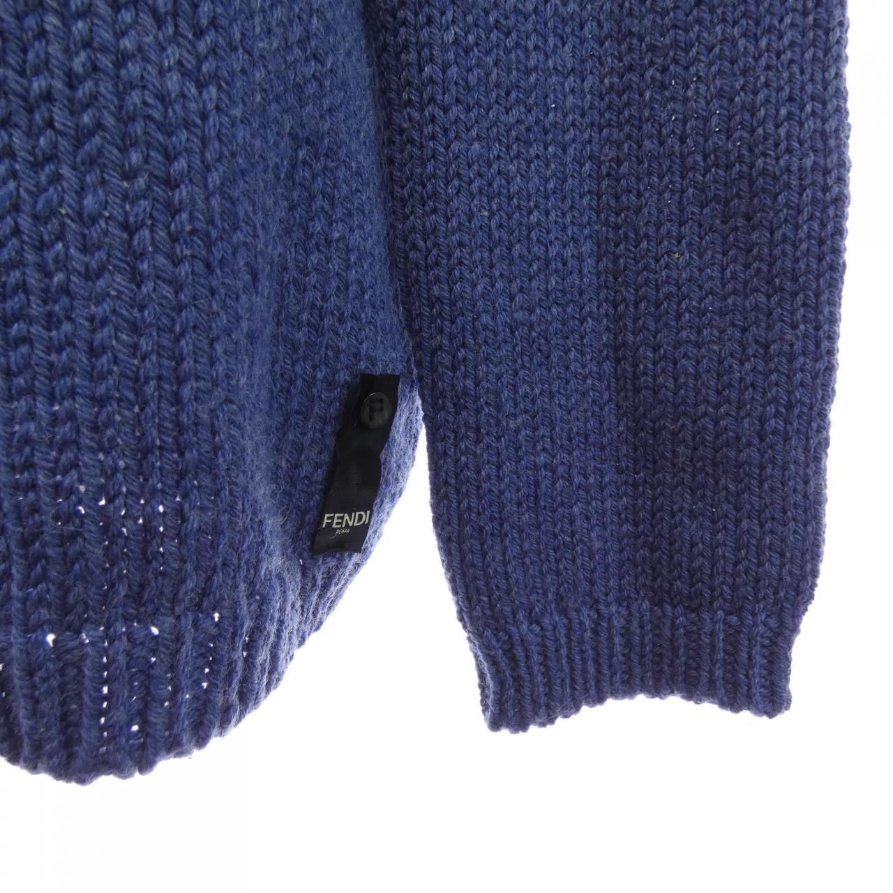 Fendi Knit Sweater Gray — view 6
