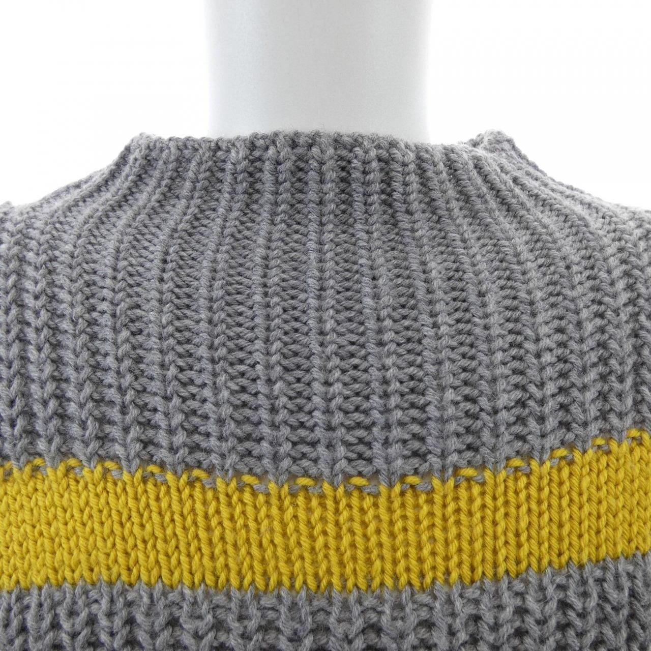 Fendi Knit Sweater Gray — view 5