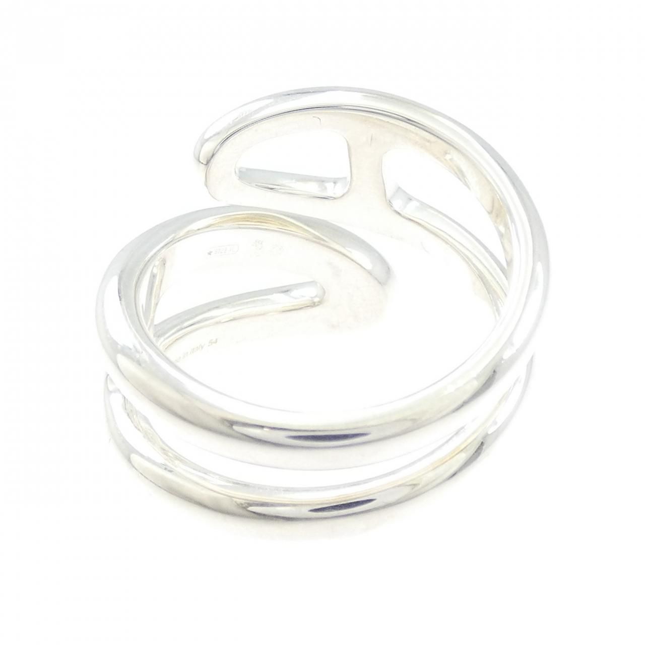 Hermes Chaine D'ancre Punk Ring — view 3