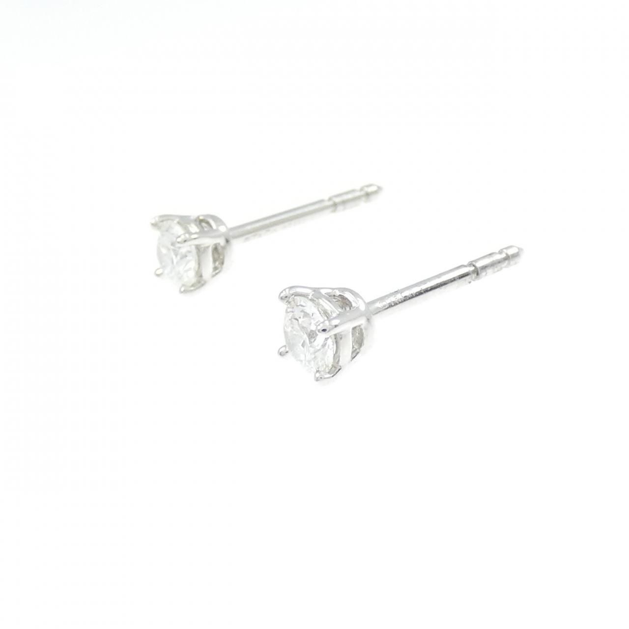 Tiffany & Co Solitaire Earrings — view 2