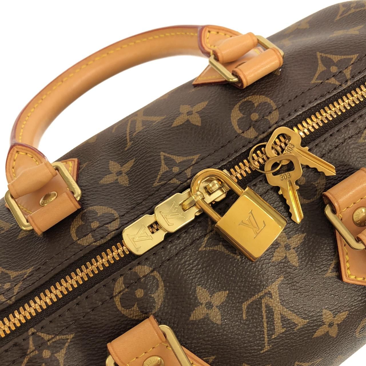 Louis Vuitton Monogram Speedy Bandouliere 25 cm Boston Bag — view 4