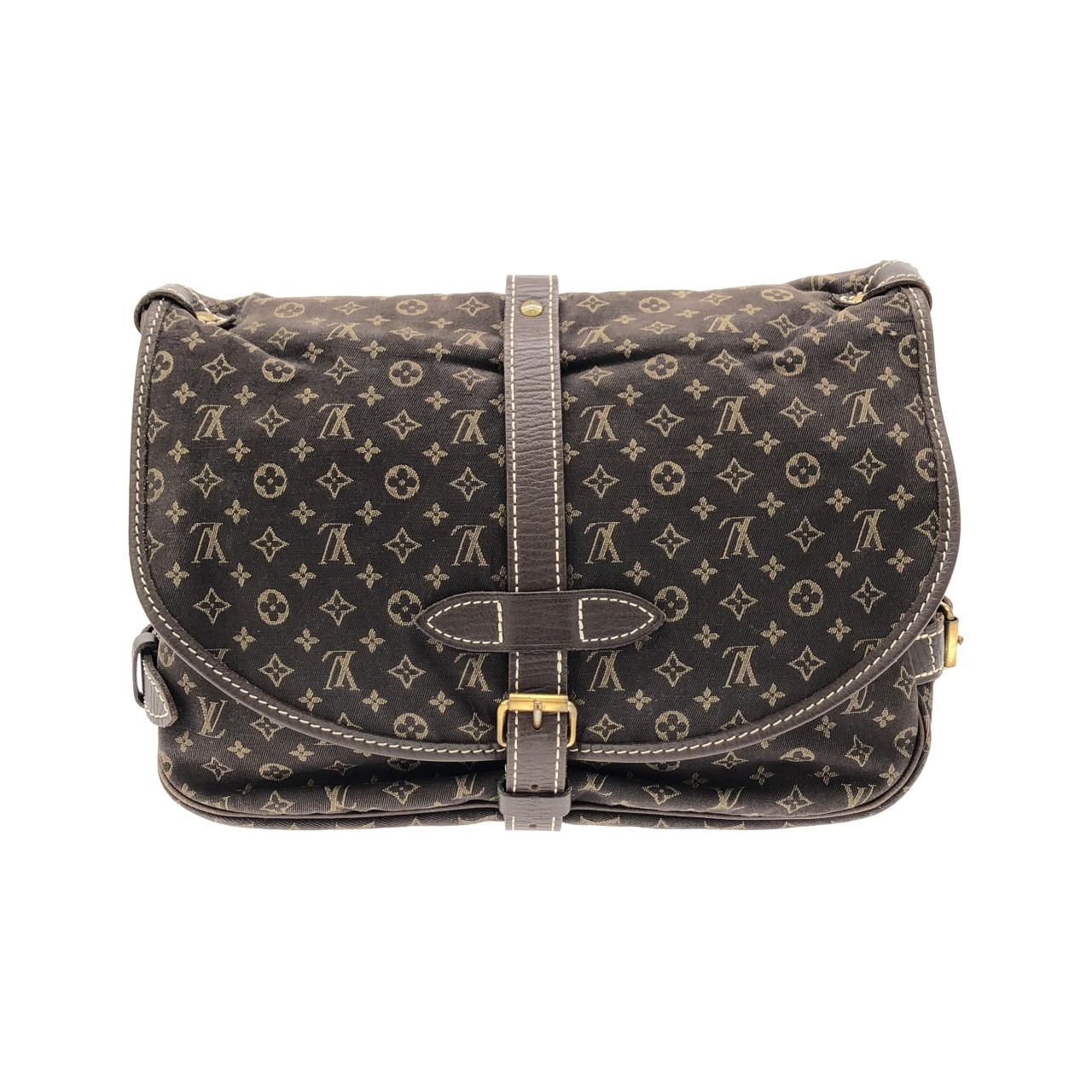 Louis Vuitton Monogram Mini Lin Saumur 30 cm — view 2