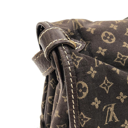 Louis Vuitton Monogram Mini Lin Saumur 30 cm — view 4