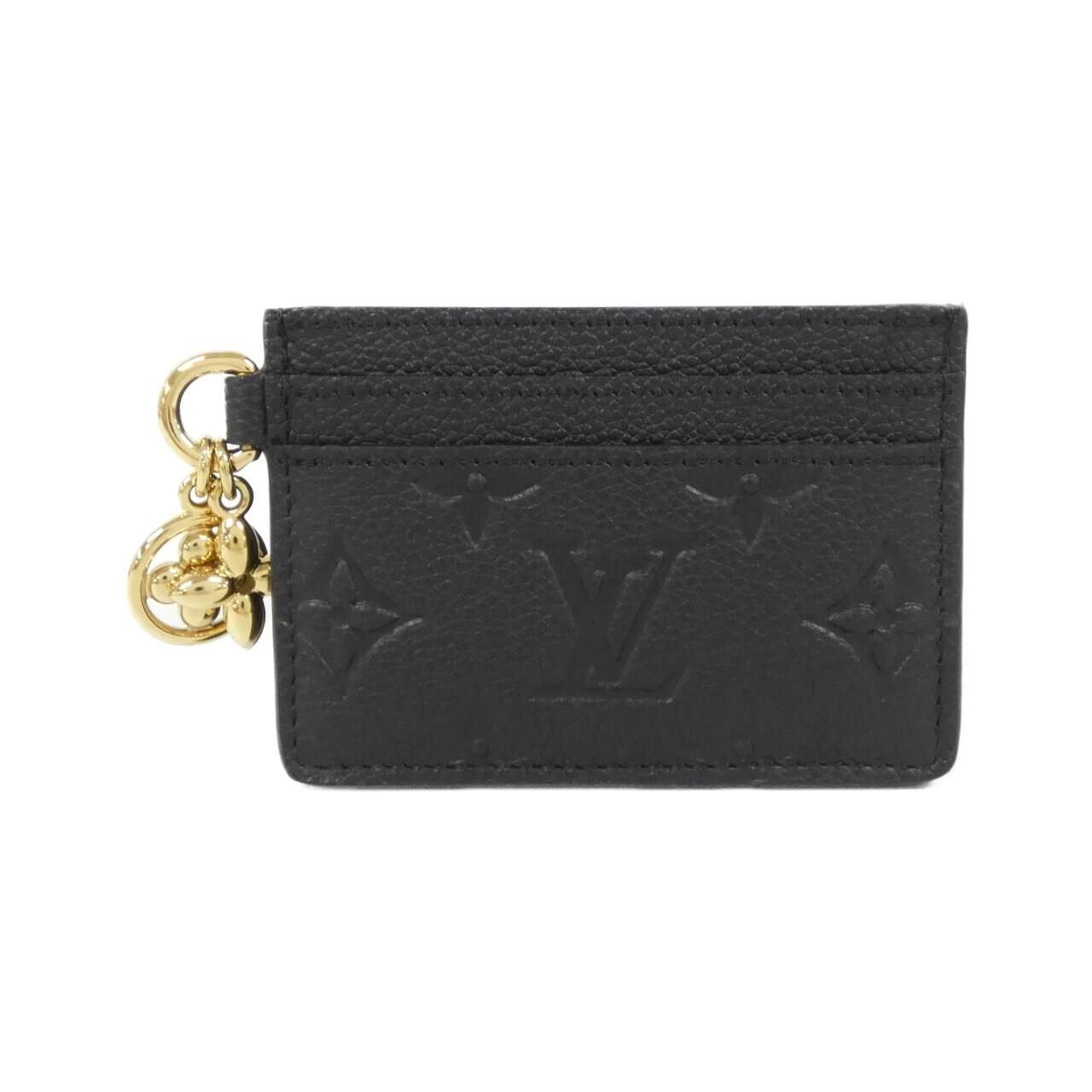 Louis Vuitton Monogram Empreinte Card Holder LV Charm Case