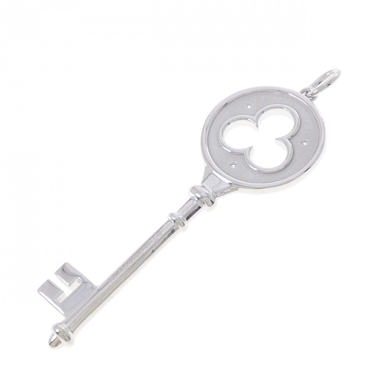 Tiffany & Co Clover Key Pendant — view 2
