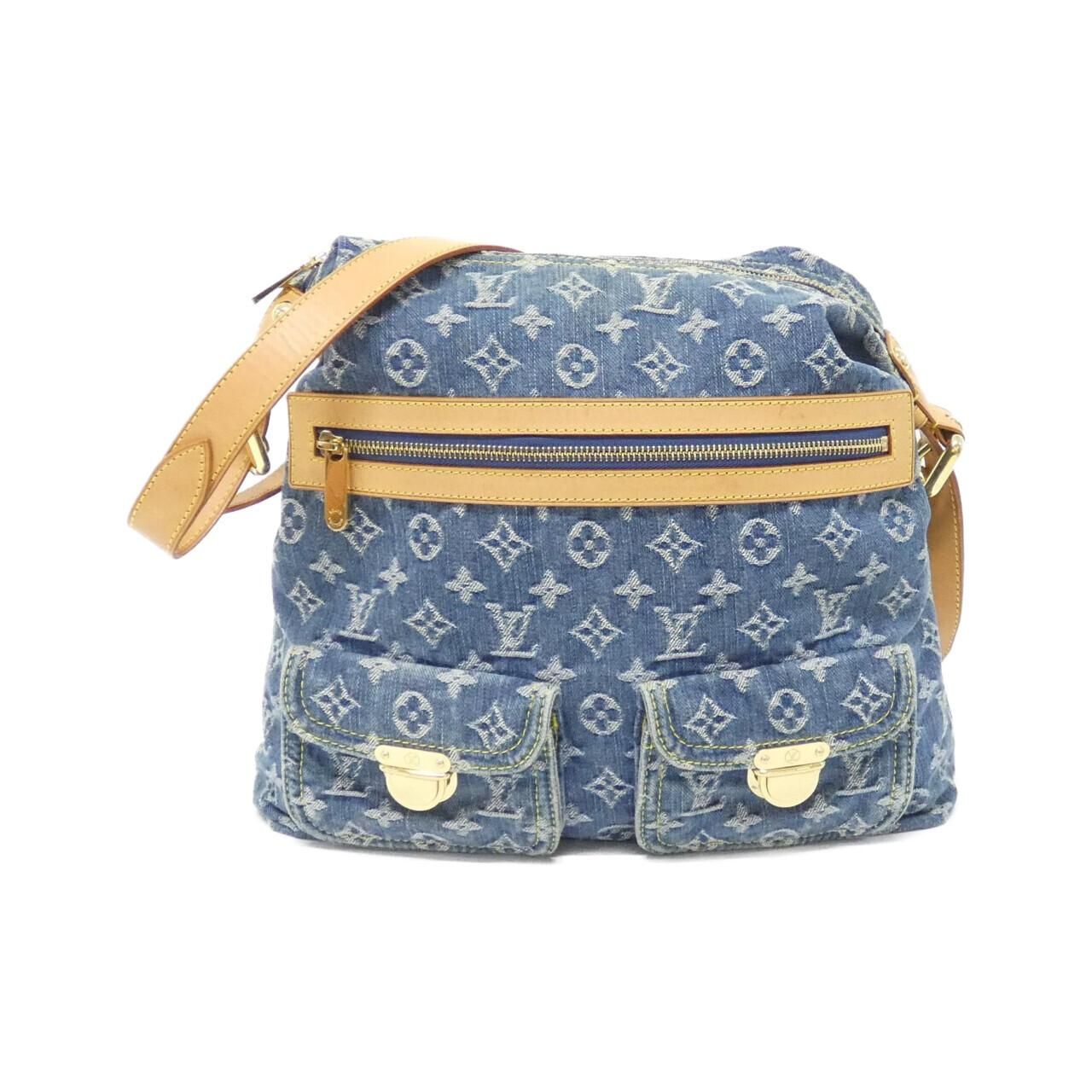 Louis Vuitton Monogram Denim Baggy GM Shoulder Bag