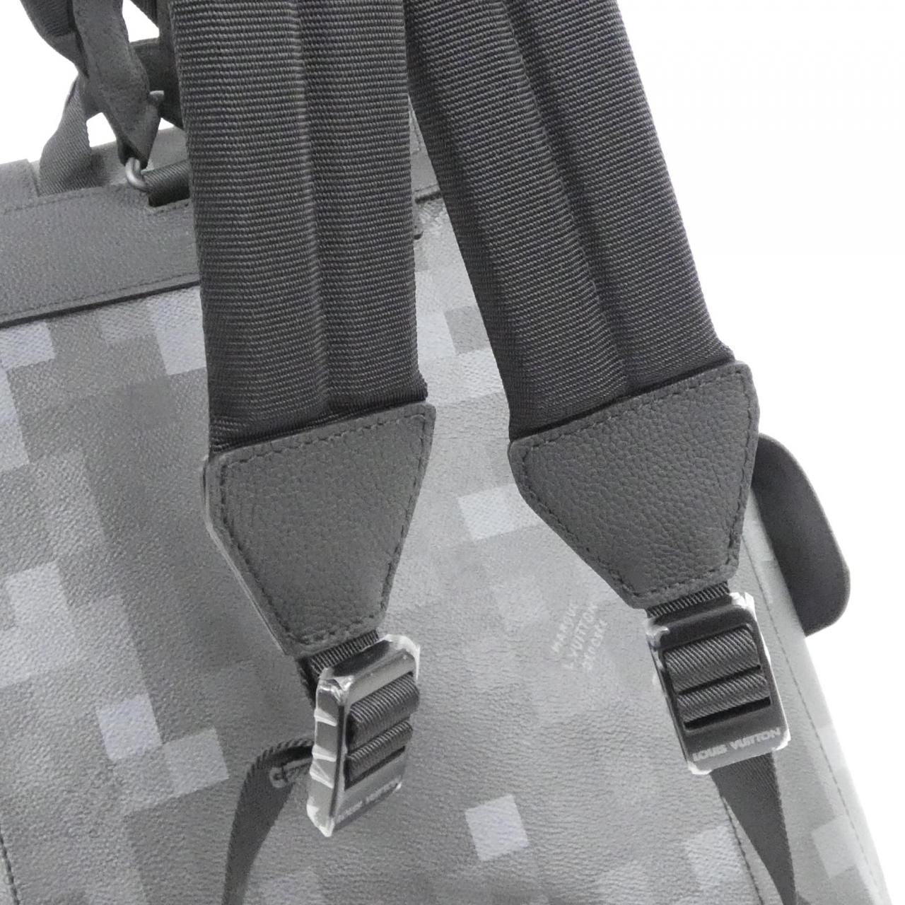 Louis Vuitton Damoflage Black Christopher MM Backpack — view 6