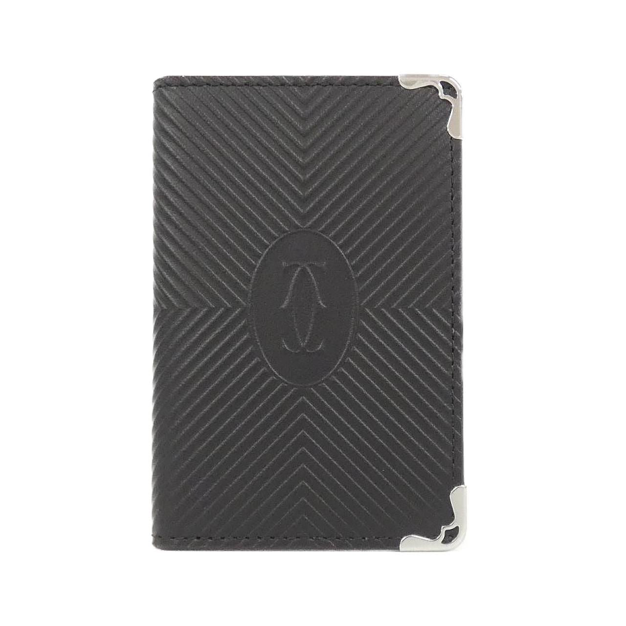 Cartier Card Case Card Holders Black