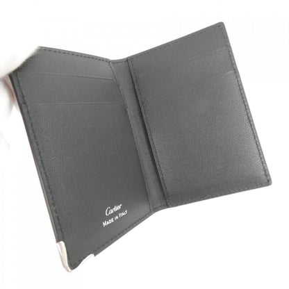Cartier Card Case Card Holders Black — view 3