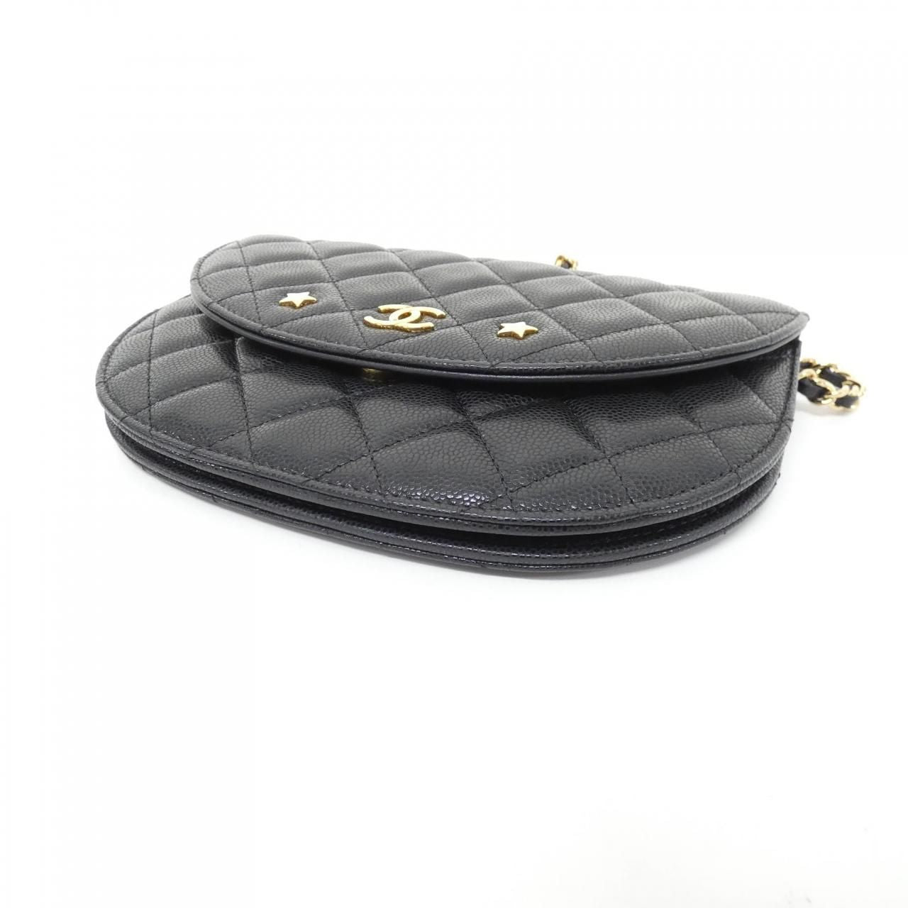 Chanel Chain Clutch Black — view 3