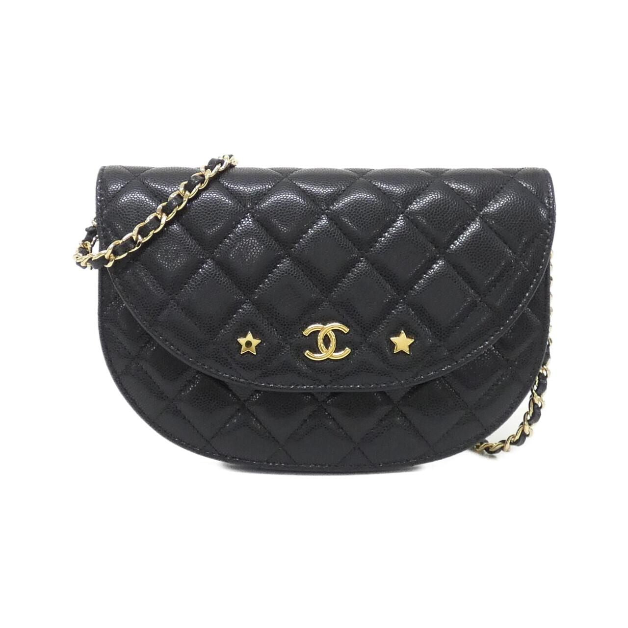 Chanel Chain Clutch Black