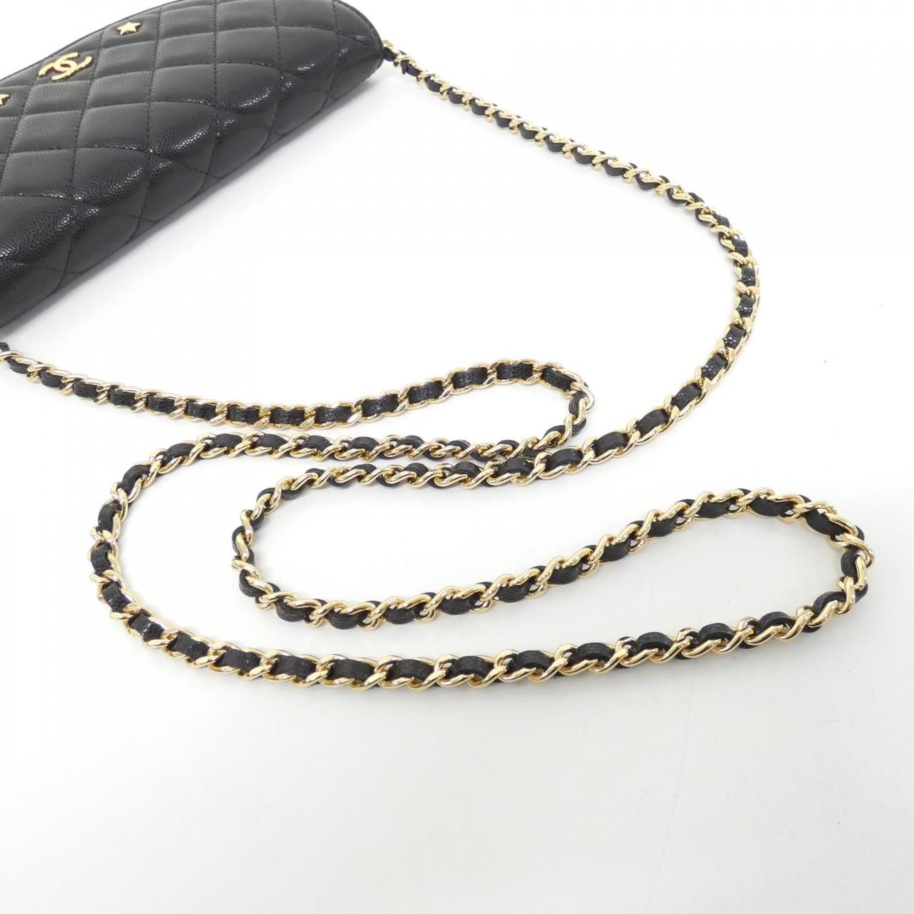 Chanel Chain Clutch Black — view 6