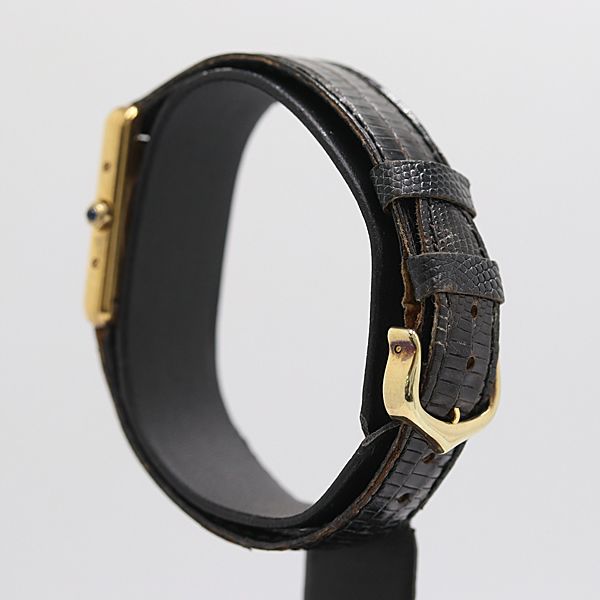 Cartier Must Tank SM 3 Quartz Silver Dial Roman Watch — view 3