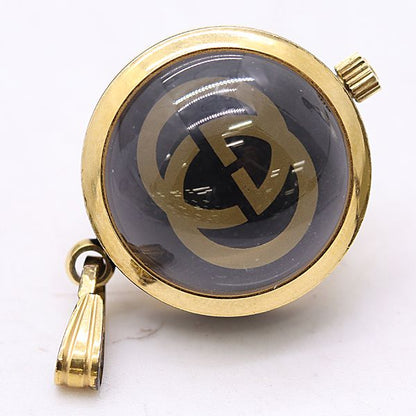 Gucci Sherry Quartz Gold Dial Pendant Watch Pocket — view 3