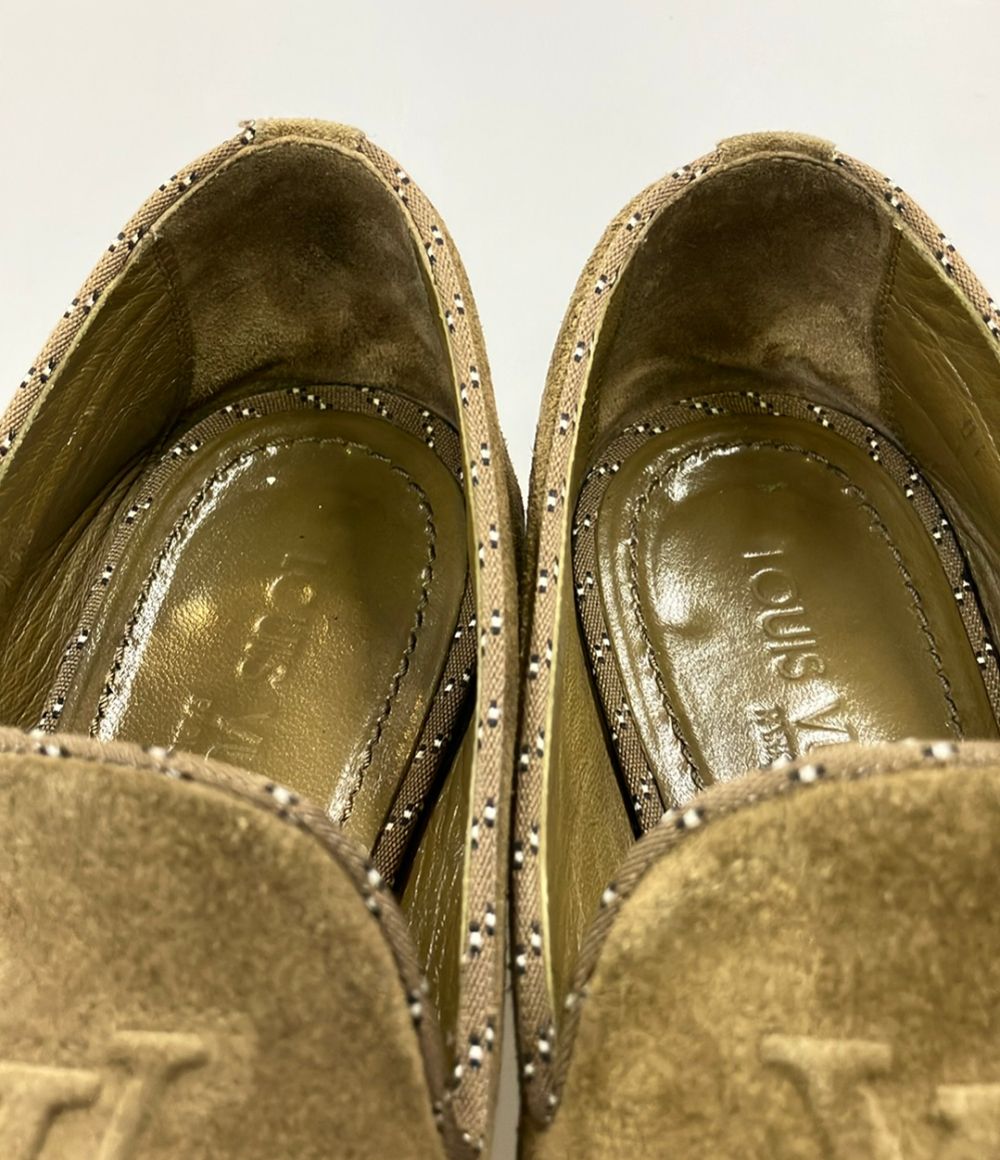 Louis Vuitton Loafers Suede 7 — view 6