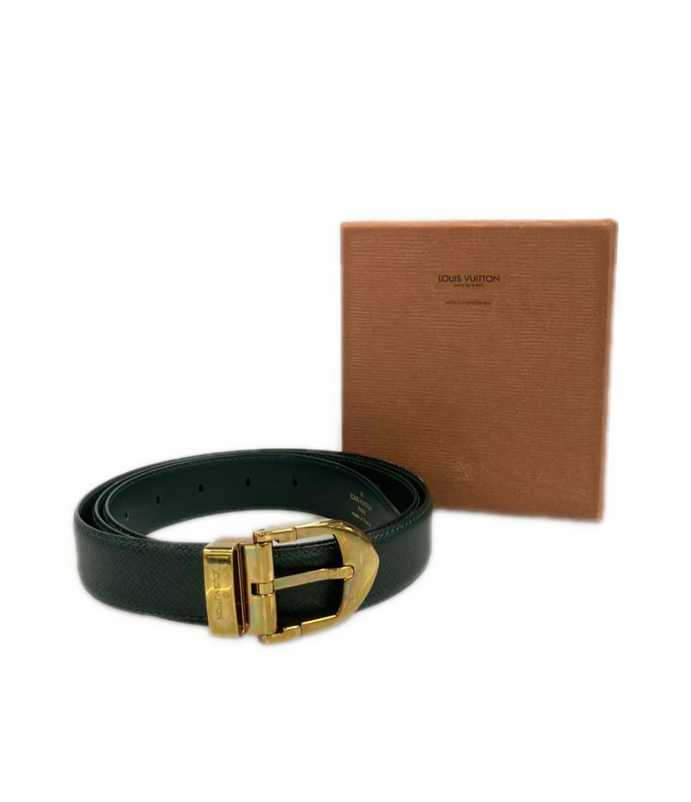 Louis Vuitton Belt Ceinture Classic Taiga — view 9