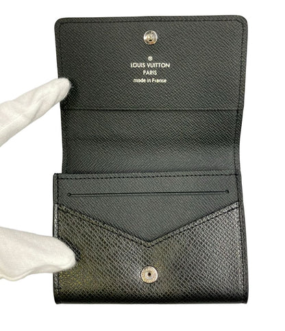 Louis Vuitton Card Case Business Holder Envelope Carte de Visite NM Taiga — view 5