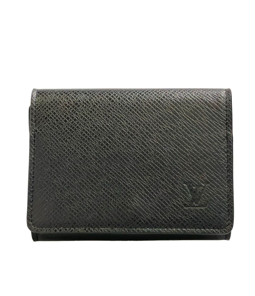 Louis Vuitton Card Case Business Holder Envelope Carte de Visite NM Taiga